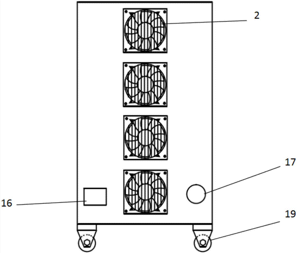 一种可自动调温控制柜的制作方法