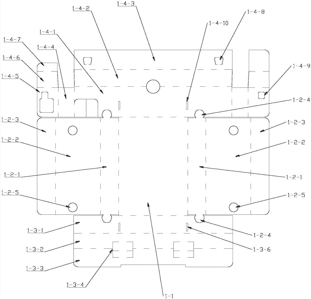 一种笔记本电脑包装分体缓冲结构的制作方法