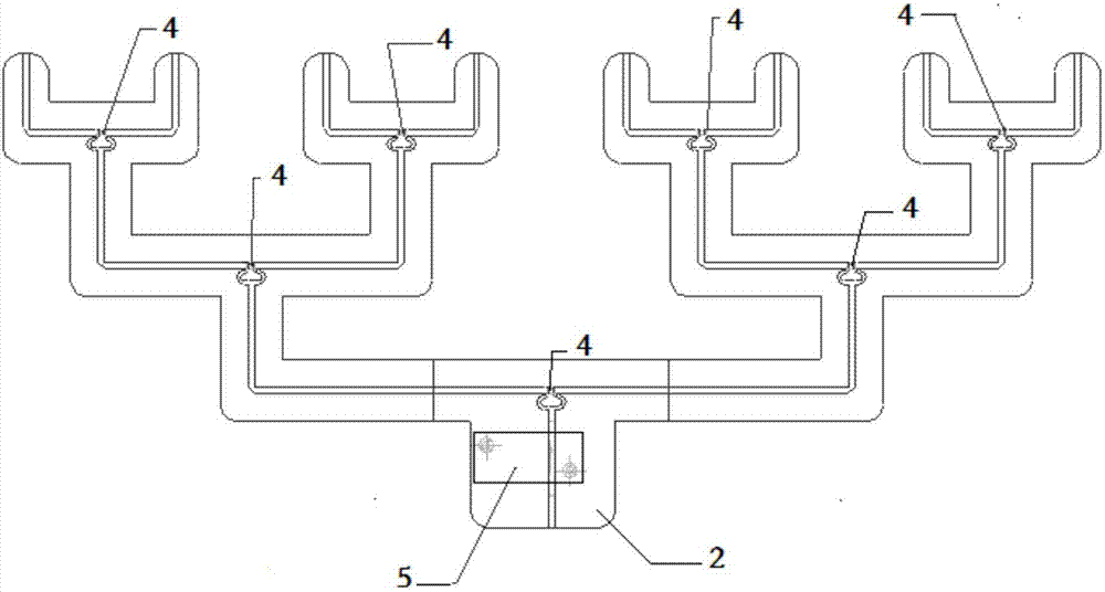 一种Ku波段一分八功分器的制作工艺的制作方法