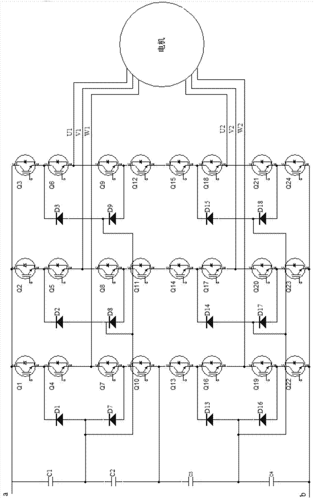 一种逆变电路的制作方法