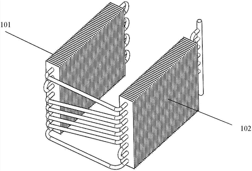 U型热管阵列装置及包含其的空气调节系统的制作方法