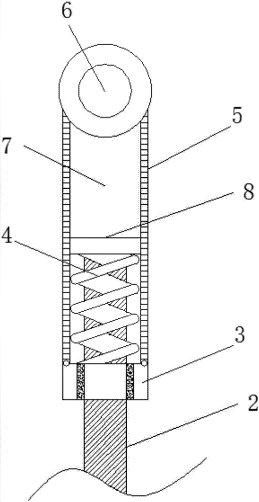 一种用于全站仪支腿的三角固定架的制作方法