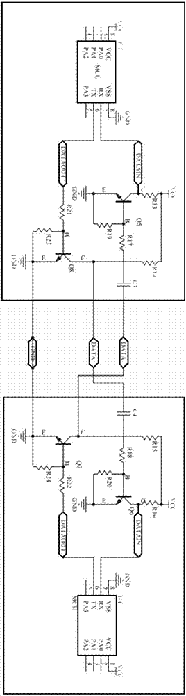 一种电池通讯隔离电路及装置的制作方法