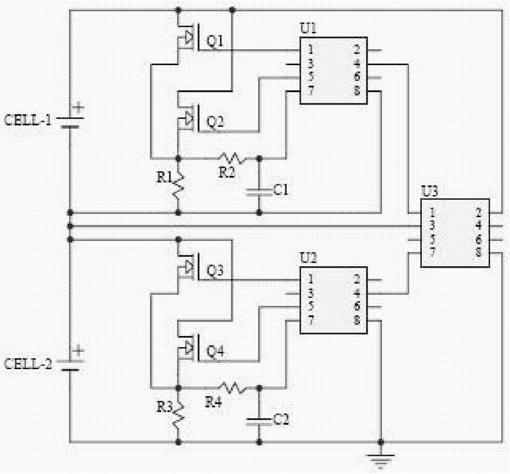 一种锂电池均衡充电电路的制作方法