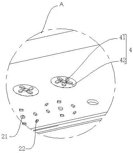 一种红外激光感应开关发光结构及应用该发光结构的抽烟机的制作方法