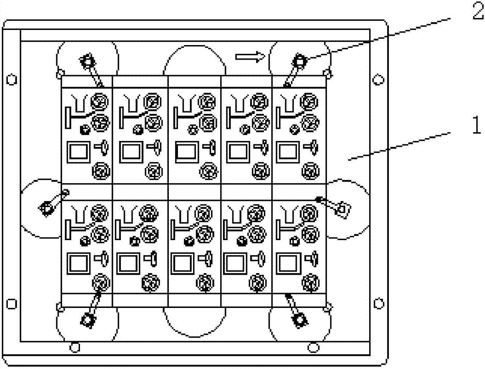 一种PCBA过波峰炉载板治具的制作方法