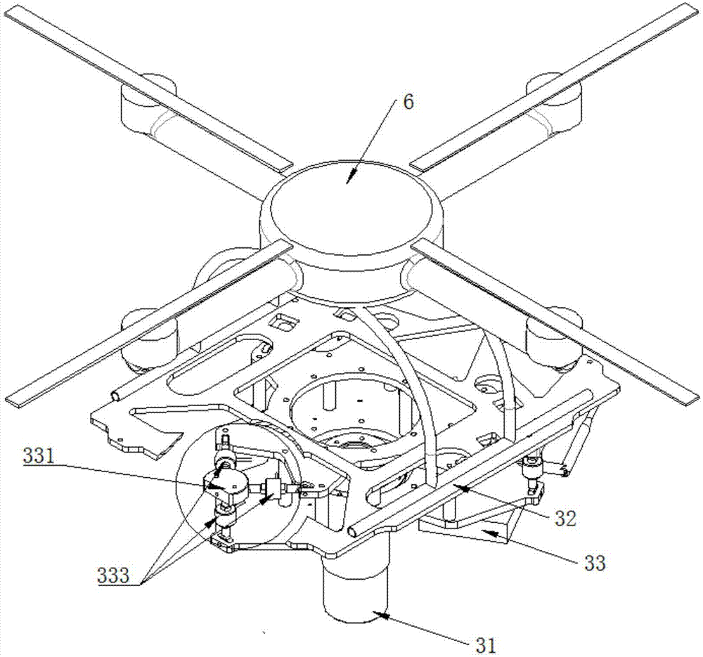 多功能旋翼直升机测试实验台架的制作方法