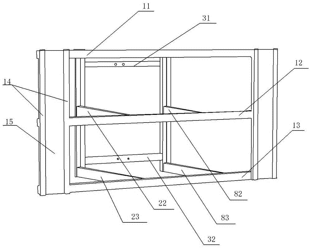 折叠式电视柜的制作方法