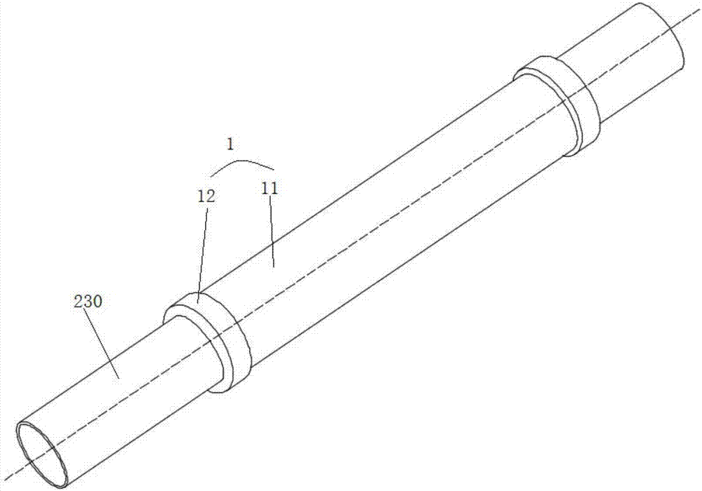 用于导热翅管的夹持件装置及具有其的空冷器的制作方法