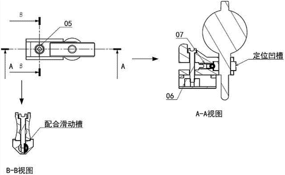 一种百分表测量产品面差的新型机构的制作方法