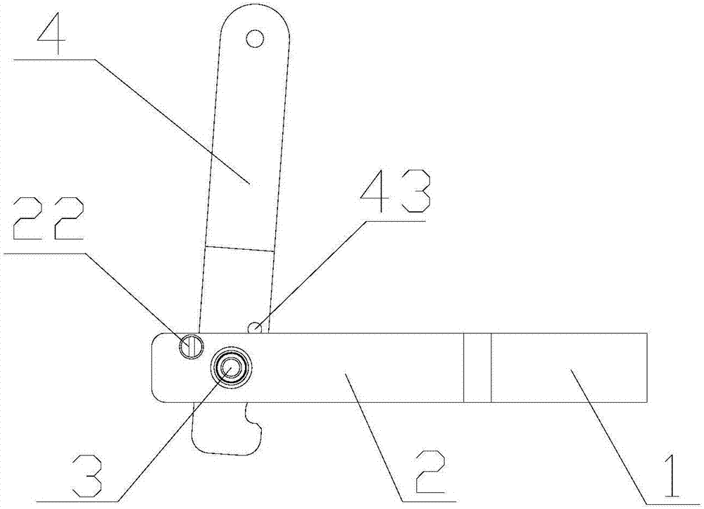一种指示器拉力测试机的转臂结构的制作方法