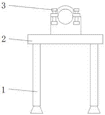 一种不锈钢管表面加工用夹具的制作方法