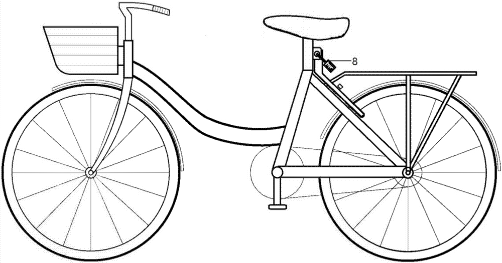 一种新型自行车锁的制作方法