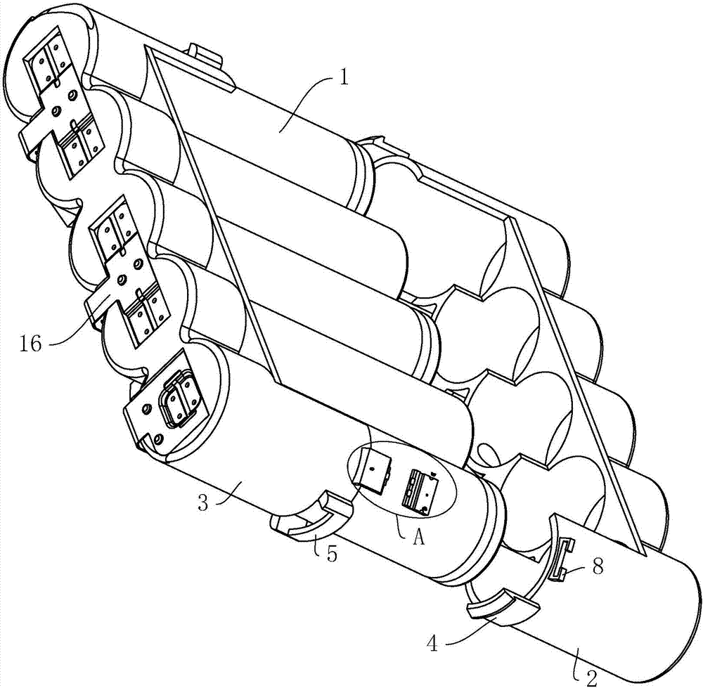 锂电池支架的制作方法