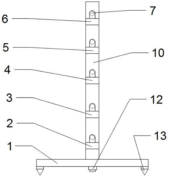 一种电缆敷设支架的制作方法