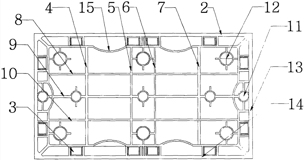 一种组合式快捷多功能塑料建筑模板的制作方法