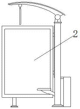 一种环保公共汽车候车亭的制作方法