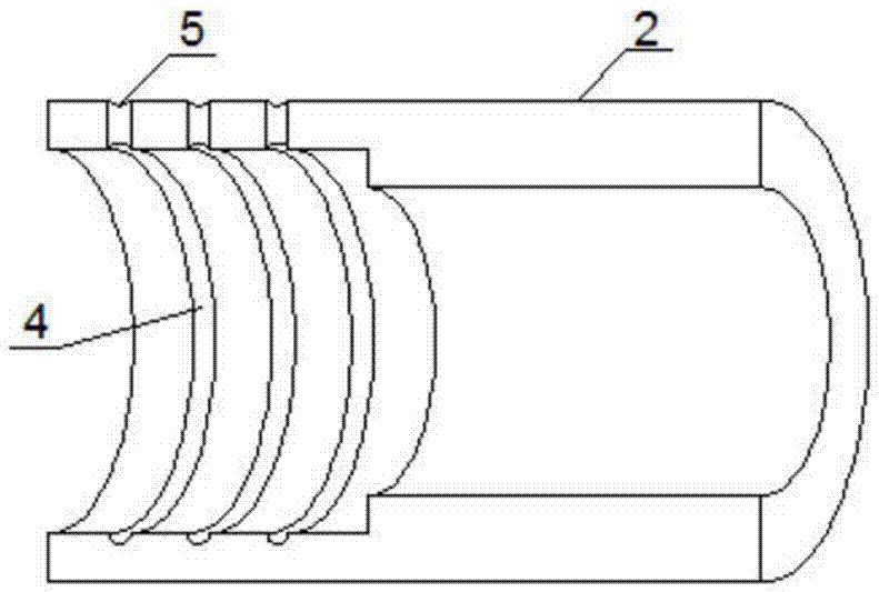 一种压浆密封的砼承插管的制作方法