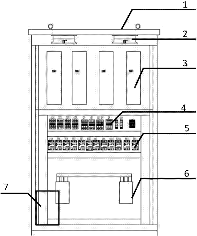 一种节能型主变冷却器控制柜的制作方法