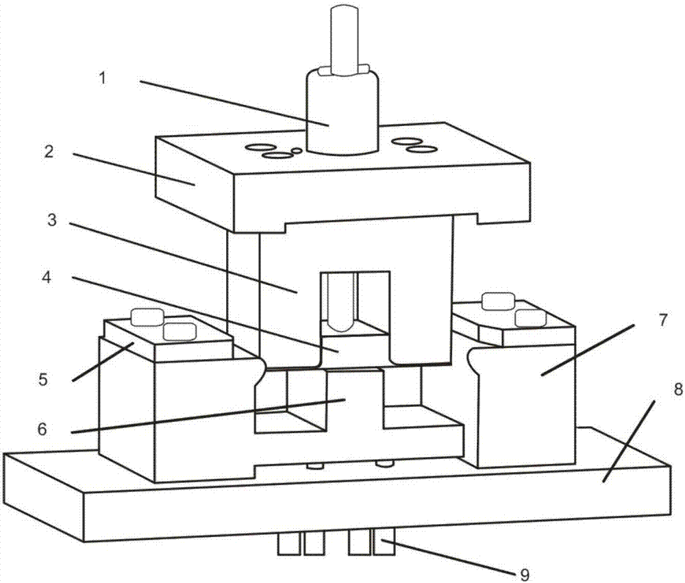 几字形折弯模具的制作方法