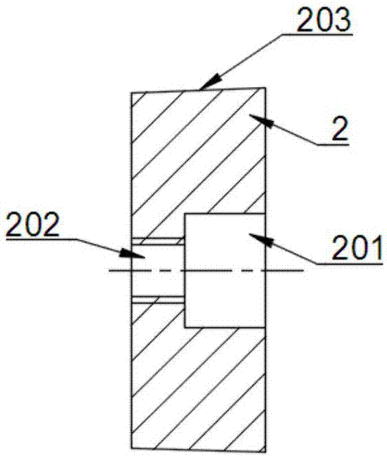 一种气路清理扣的制作方法