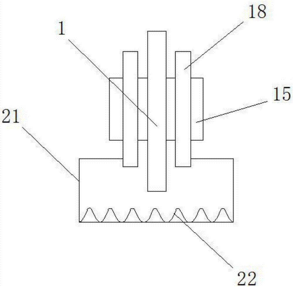 重型电梯驱动单排链轮的制作方法