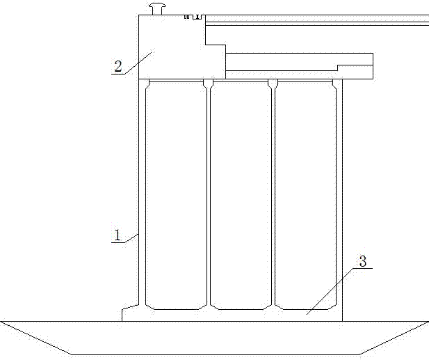 一种沉箱重力式码头结构的制作方法