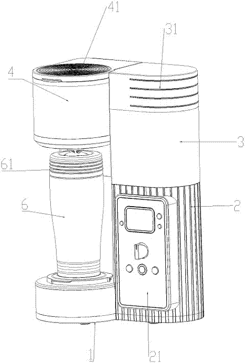 一种多功能搅拌咖啡机的制作方法