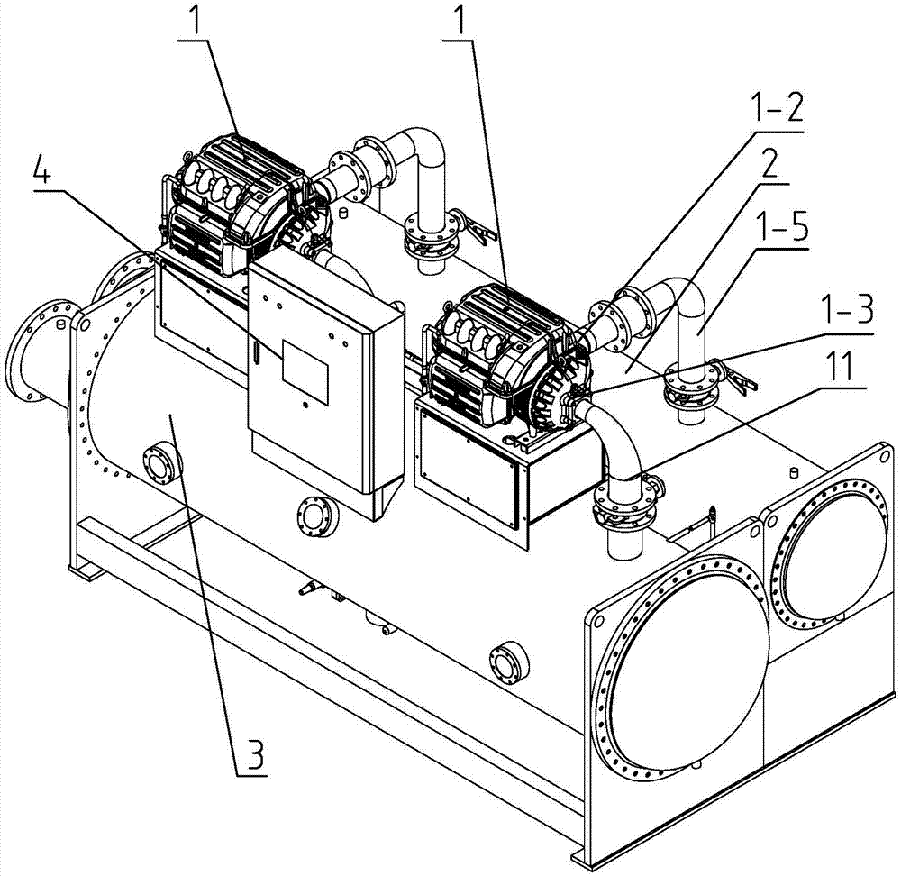磁悬浮冷水机组及其控制方法与流程
