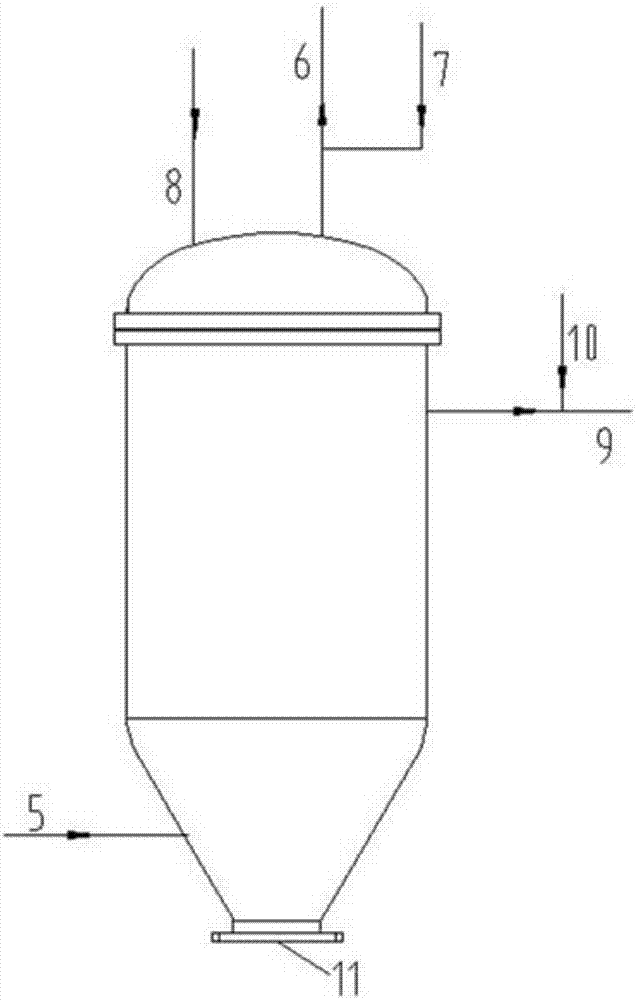 一种脱除海上气田乙二醇中低溶性盐的烛式过滤器的制作方法