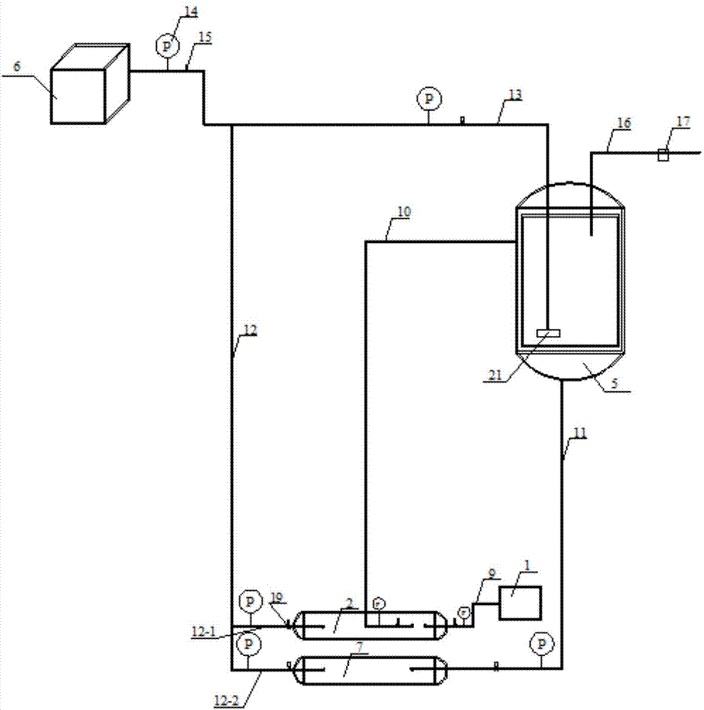 一种产生稳定热值的气体发生装置的制作方法