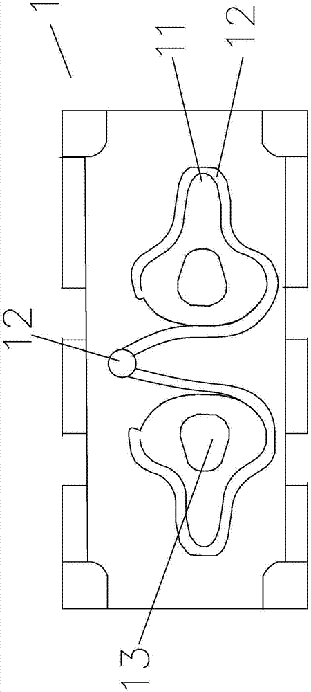 自行车座垫一体成型模具的制作方法