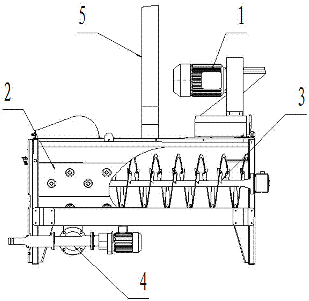 一种橄榄油生产线的融合装置的制作方法