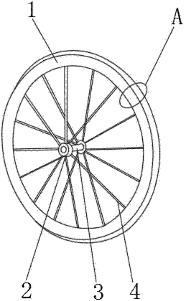 一种越野自行车轮框的制作方法