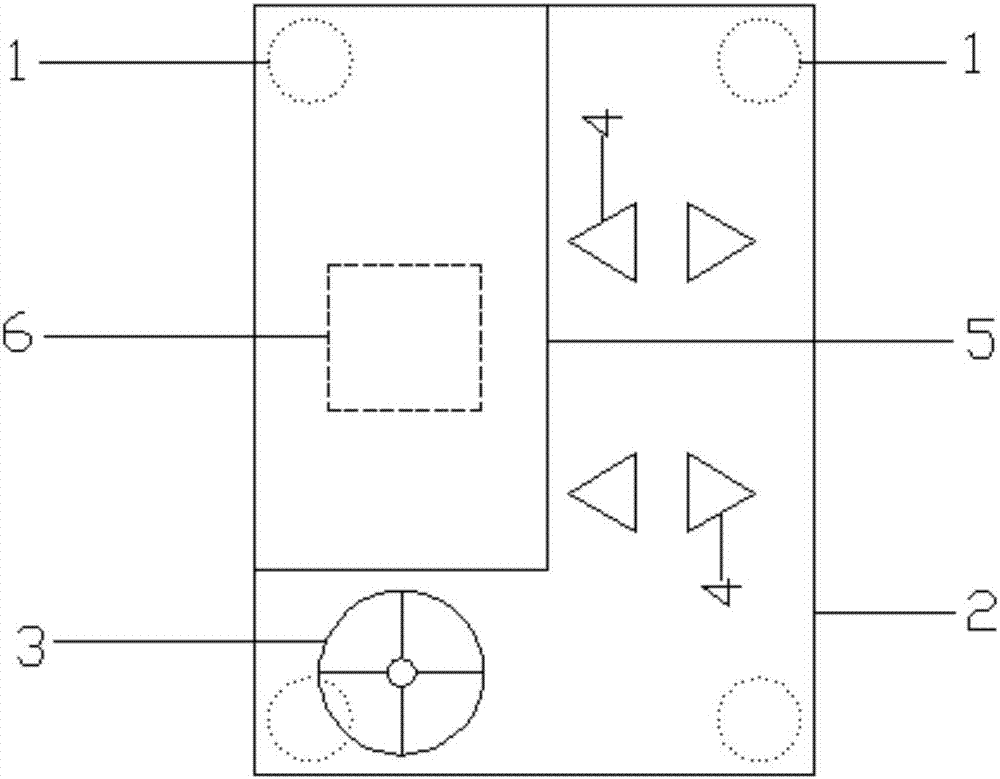 一种基于LED显示可重复使用的建筑砌墙用皮数杆的制作方法