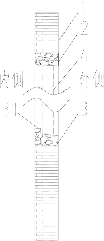 窗框防水结构的制作方法