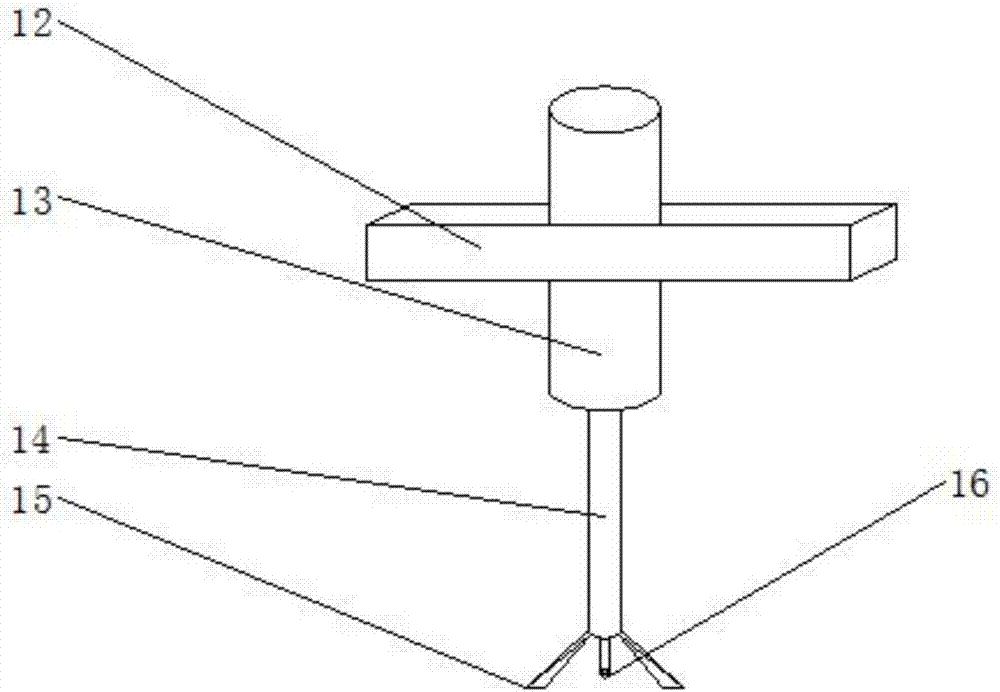 一种用于建筑桩基桩径检测的探孔器的制作方法