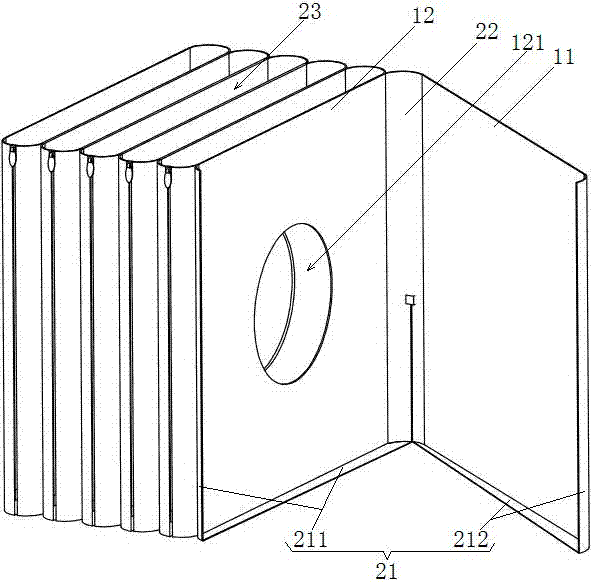 一种百变书架袋的制作方法