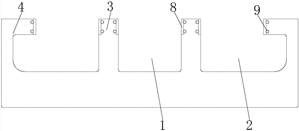 一种分体式锂电池浆料涂覆用成型模片的制作方法