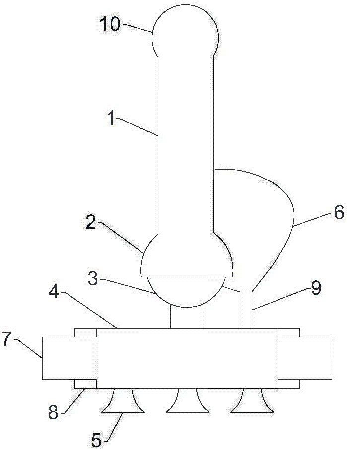 铝扣板成型吸具的制作方法