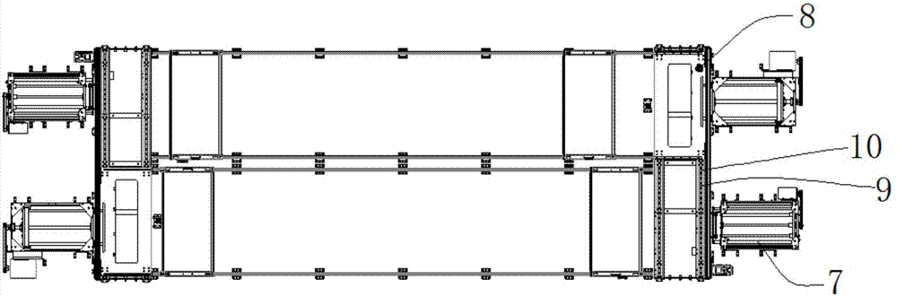 横移结构以及货架系统的制作方法