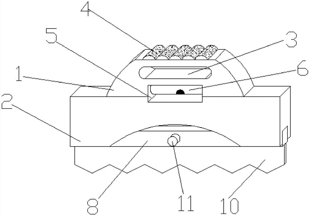 一种建筑工程用地坪砂浆刮板结构的制作方法