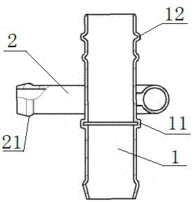 一种防结冰的曲轴箱通风系统管路结构的制作方法