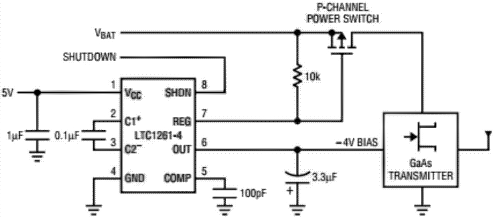 GaN-HEMT功放管栅极漏极加电时序保护偏置电路的制作方法