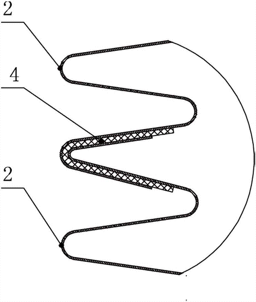 封闭母线用波纹式连接器的制作方法