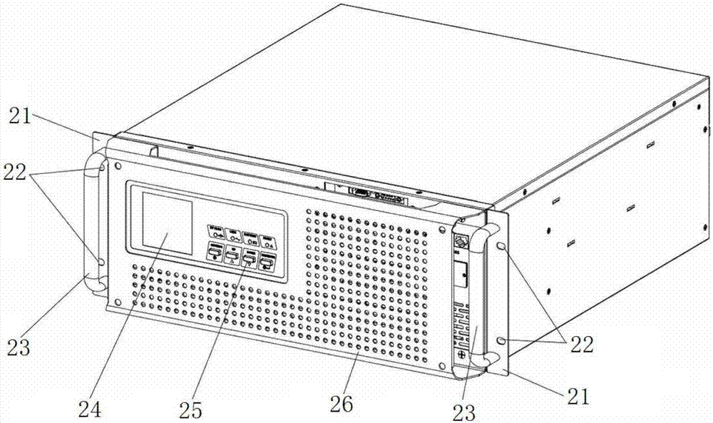 模块化ups电源系统的制作方法