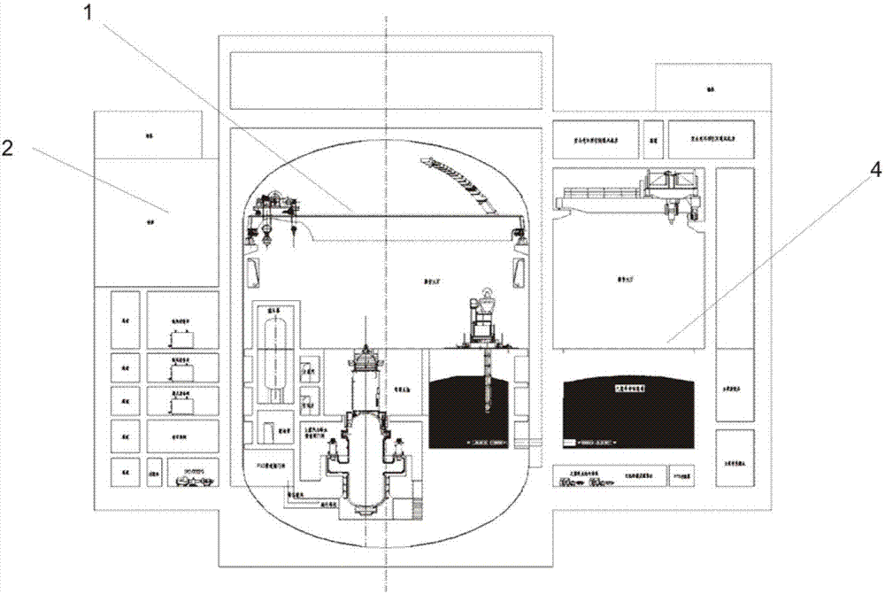 一种核岛厂房布置结构的制作方法