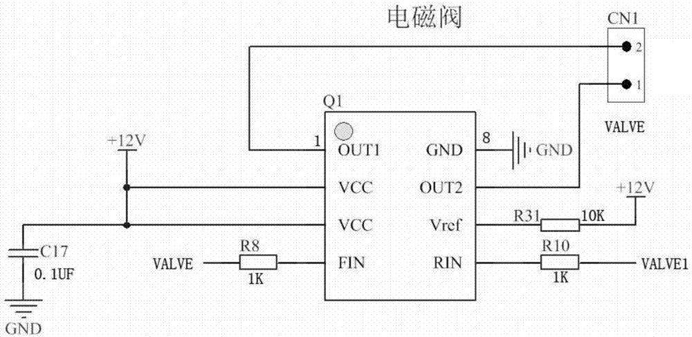 一种智能坐便器电磁阀止水控制方法及控制电路与流程