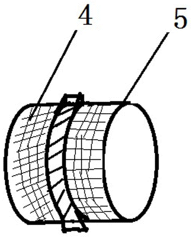 M型电热熔增强波纹管的制作方法