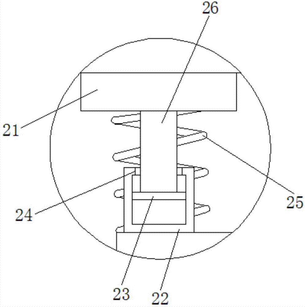 一种具有缓冲功能的机械零件加工用锻压机的制作方法